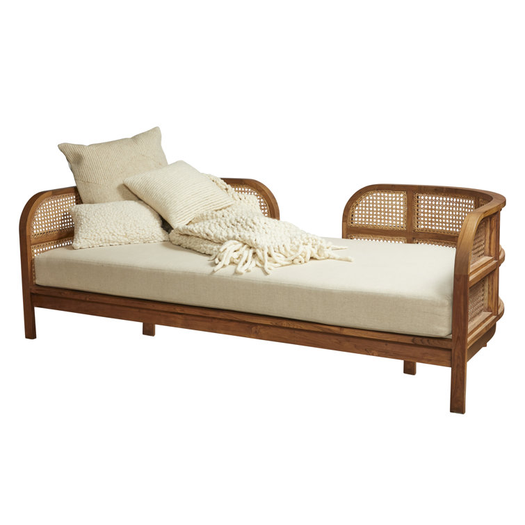 Joss & Main Twin Solid Wood Daybed with Mattress Wayfair